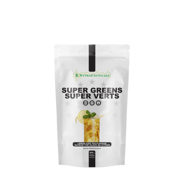 Limited Edition Lemon Iced Tea Super Greens Powder