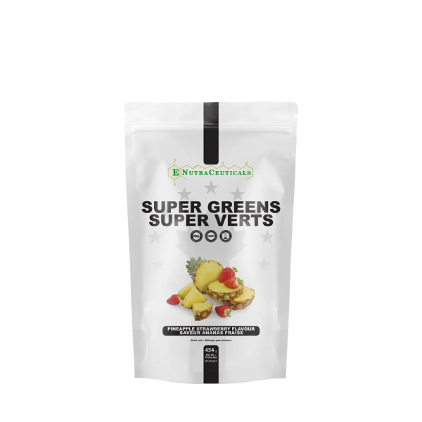 [NEW] Limited Edition Pineapple Strawberry Super Greens Powder